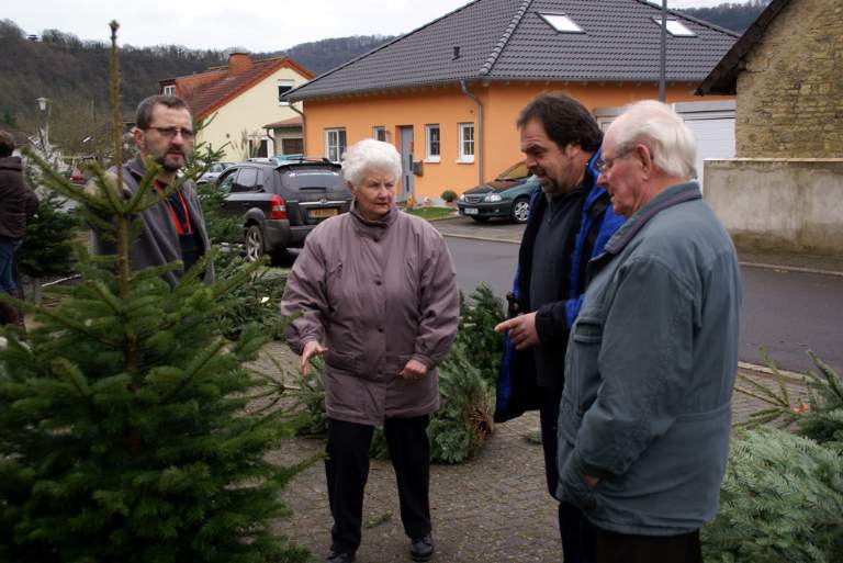 Weihnachtsbaumverkauf 2008 Bild Nr.031